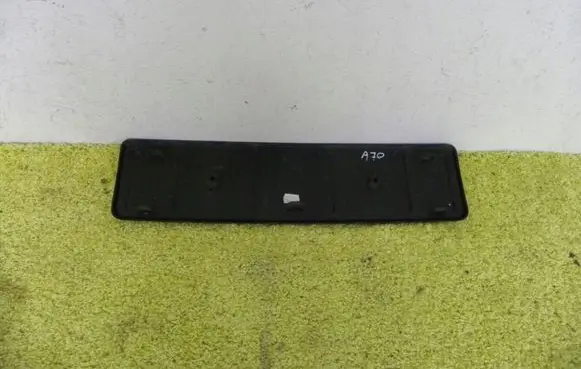 Audi RS4 B8 Number Plate Surrounds Holder Frame 