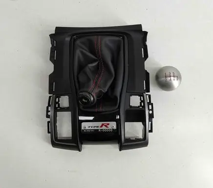 Honda Civic X Gear lever shifter trim leather/knob 77294TEAT120