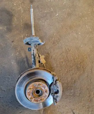 Mazda 5 Front wheel hub spindle knuckle