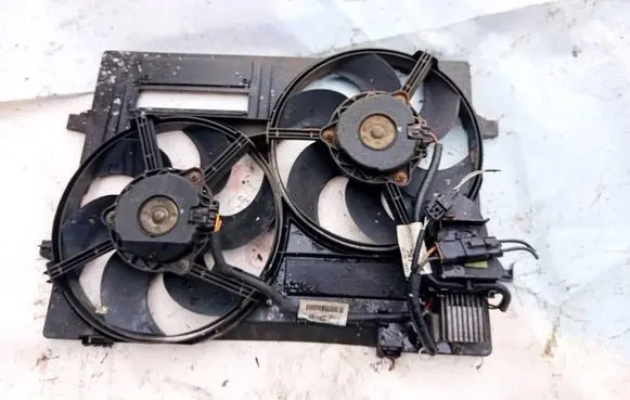 Jaguar X-Type Radiator cooling fan shroud 1X438C290