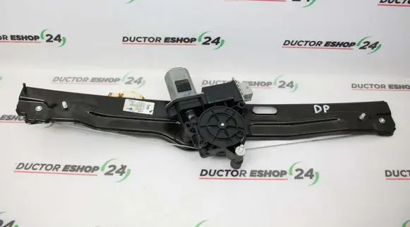Fiat 500L Front door window regulator with motor 51957503