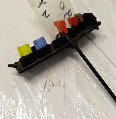 Citroen C4 Grand Picasso Fuse box set 9637466280