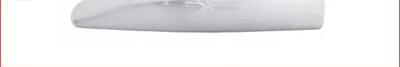 Fiat 500 Front bumper splitter molding 