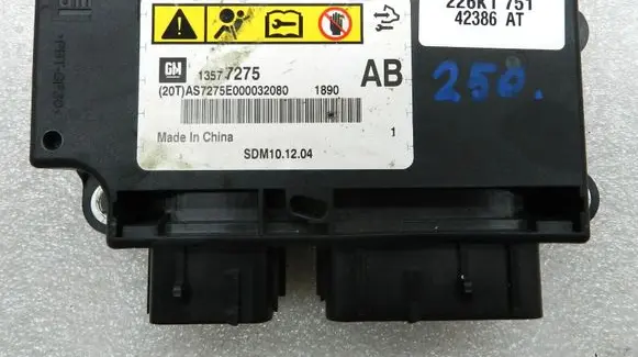 Opel Meriva B Airbag control unit/module 13577275 13576859