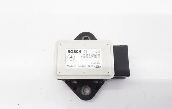 Mercedes-Benz E W211 ESP acceleration yaw rate sensor A0055422618 0265005735