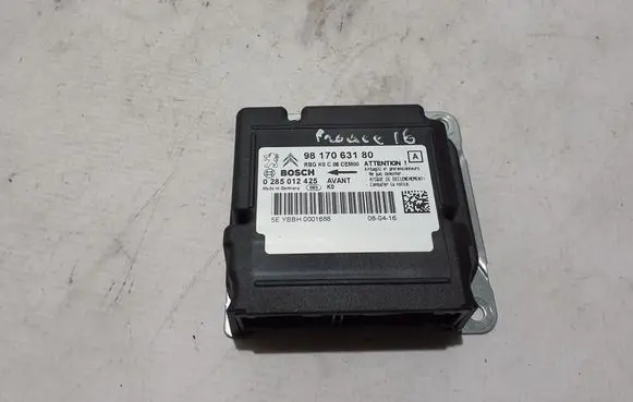 Toyota Proace Airbag control unit/module 9817063180