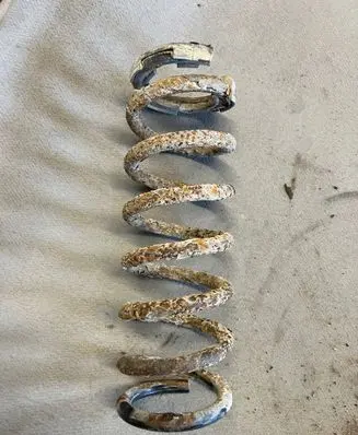 Peugeot 4007 Rear coil spring 