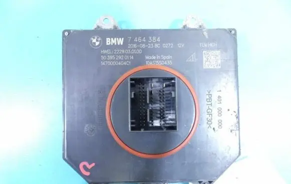 BMW 7 G11 G12 Headlight ballast module Xenon 7464384 IMPRK1260795