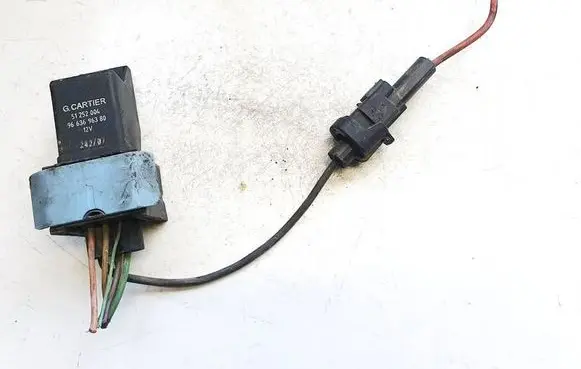 Citroen C4 Grand Picasso Glow plug pre-heat relay 9663696380 51252004