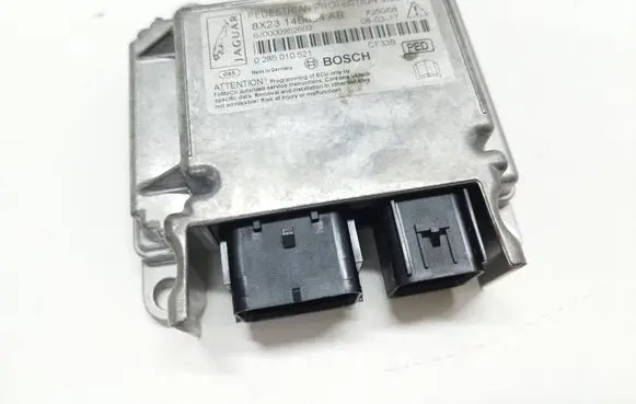 Jaguar XF X250 Airbag control unit/module 8X2314B654AB 0285010521 6J0000952602
