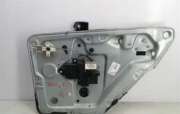 Skoda Fabia Mk1 (6Y) Rear door window regulator with motor 6Q0959812A