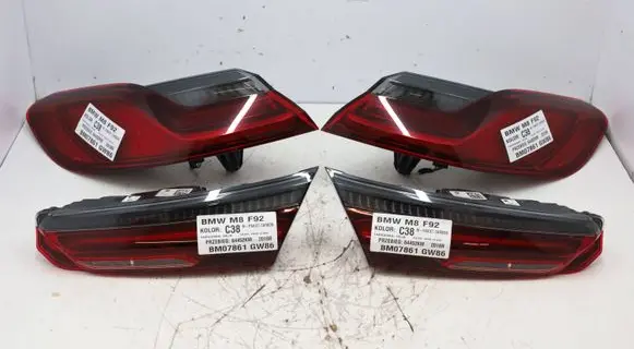 BMW M8 F91 F92 G14 G15 Rear/tail lights set 7445771MWGK080726 7445771 7445772MWGK080726