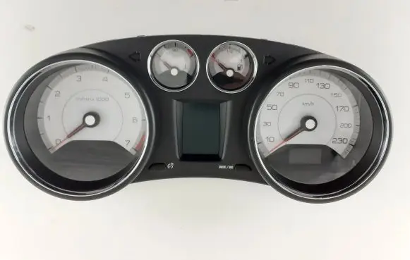 Peugeot 308 Speedometer (instrument cluster) 9665107580