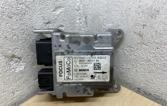 Ford Focus Airbag control unit/module 9M5T14B321BA 0285010699 6S0026689803