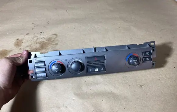 BMW 7 E65 E66 Climate control unit 6942978 126597 900251570003