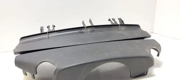 Steering wheel column trim