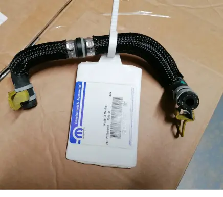 Jeep Grand Cherokee Coolant pipe/hose 68264817AC 68264817AB