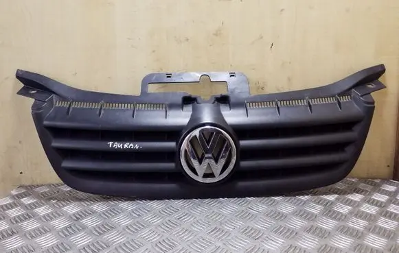 Volkswagen Touran I Front bumper upper radiator grill 1T0853651A