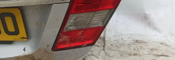 Mercedes-Benz CLC CL203 Tailgate rear/tail lights Sidabrine