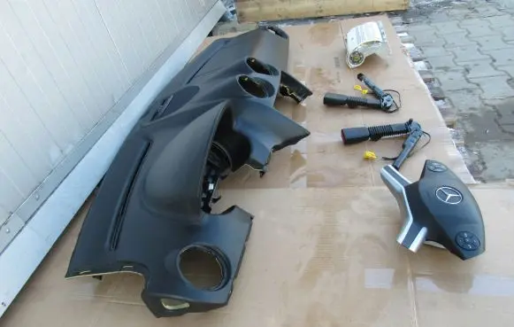 Mercedes-Benz ML AMG W164 Airbag set with panel 