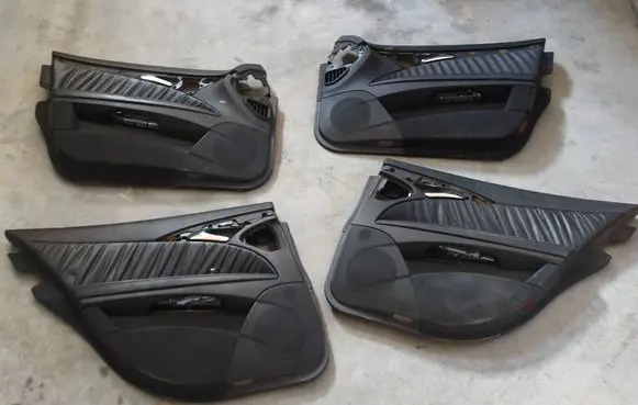 Mercedes-Benz E W211 Door card panel trim set 
