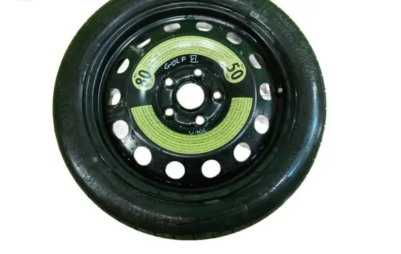 Volkswagen Golf VI R16 spare wheel 5X112