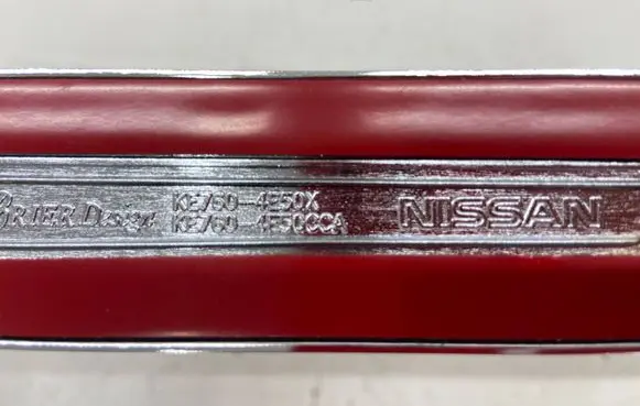 Nissan Qashqai Rear door trim (molding) K27604E500CA K27604E50X