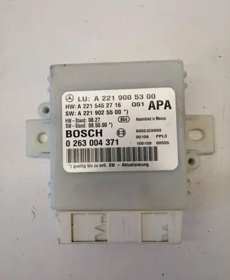 Mercedes-Benz S W221 Parking PDC control unit/module A2219005300 0263004371