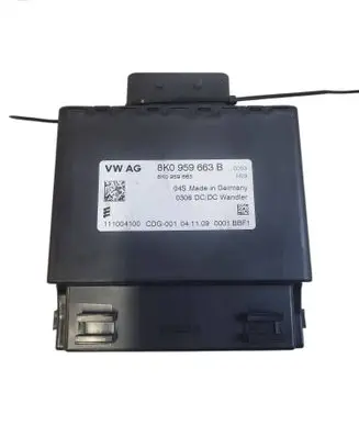 Audi A4 S4 B8 8K Voltage converter/converter module 8K0959663B