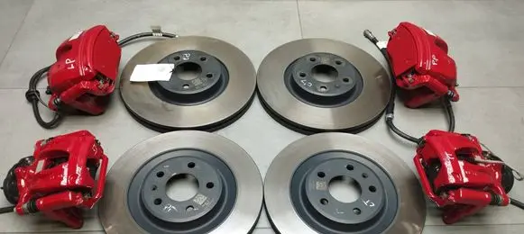 Audi A5 Brake discs and calipers set 8B3615106C 8B3615105C 8B3615405C