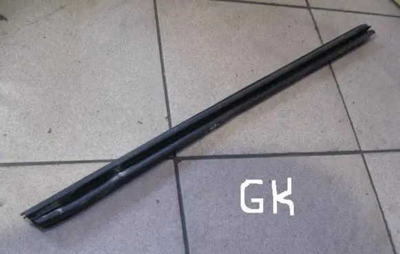 Renault Vel Satis Rubber seal rear door window/glass STIKLUVIDINIS