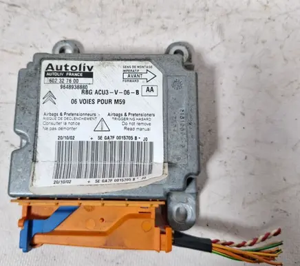 Citroen Berlingo Airbag control unit/module 9648938880 602327600