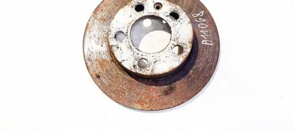 Skoda Roomster (5J) Rear brake disc NEVENTILIUOJAMAS