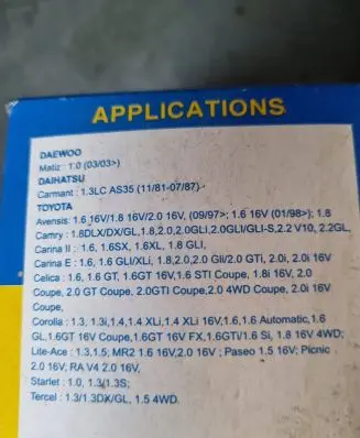 Toyota Avensis Verso Fuel filter SM106 PH4967 W6880