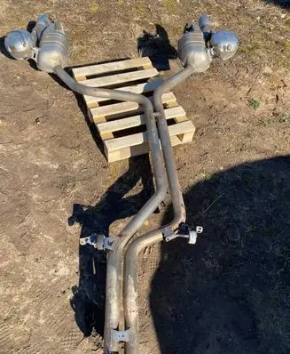 Audi A7 S7 4G Muffler/silencer 