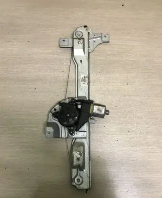 Peugeot 208 Front door window regulator with motor 9673154380