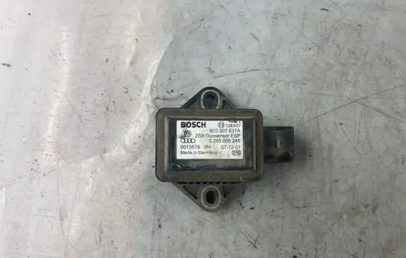 Audi A4 S4 B6 8E 8H ESP acceleration yaw rate sensor 0265005245 8E0907637A