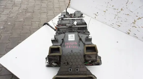 Interior heater climate box assembly