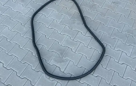 Opel Corsa D Rubber seal front door (on door) 