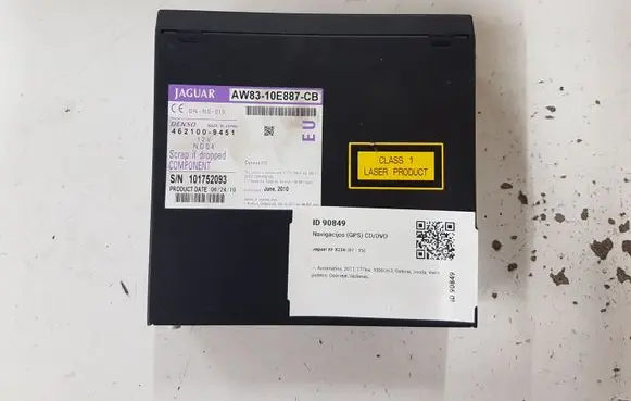 Jaguar XF X250 Navigation unit CD/DVD player 4621009451 AW8310E887CB