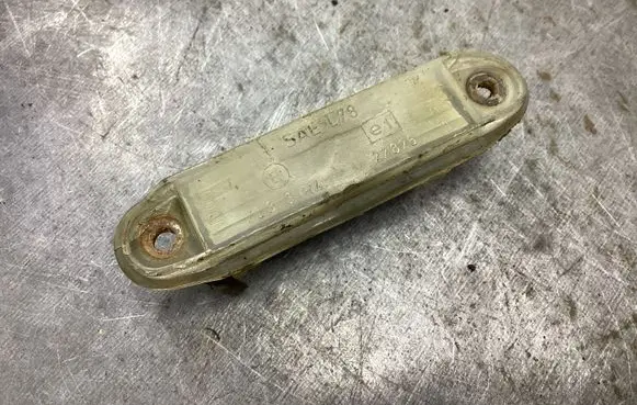 Mercedes-Benz W123 Number plate light 1238200262