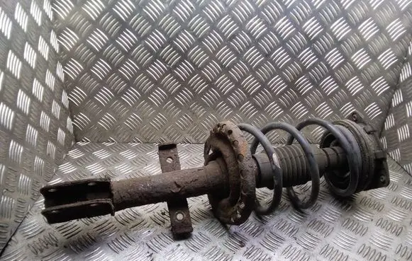 Renault Clio III Front shock absorber with coil spring