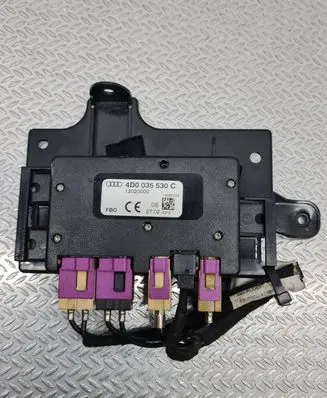 Audi A3 S3 8L Antenna control unit 4D0035530C 12020000 8D0035530
