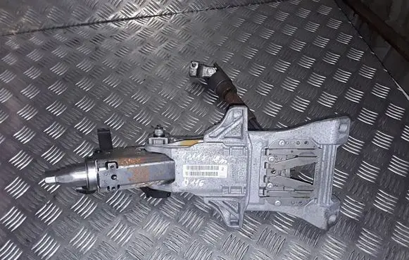 Steering wheel axle