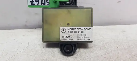 Mercedes-Benz A W176 Glow plug pre-heat relay A6519003103