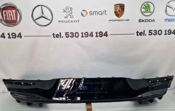 Mercedes-Benz EQE v295 Rear bumper lower part trim A2958859901