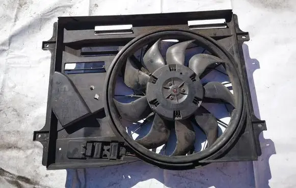 Seat Alhambra (Mk1) Radiator cooling fan shroud 3135103524