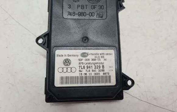 Volkswagen Tiguan Headlight ballast module Xenon 7L6941329B 5DF00936815