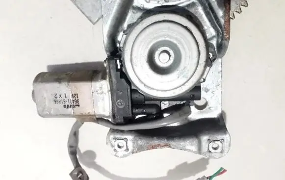 Mazda 323 Rear door window regulator motor 3640161866 36401-61866