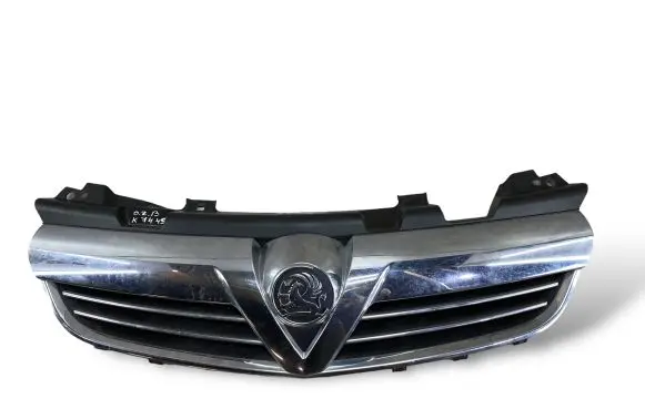 Opel Zafira B Front bumper upper radiator grill 13247331